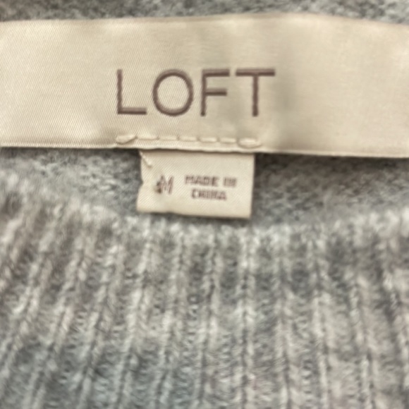 LOFT Ruffle Yoke Sweater - Picture 3 of 3